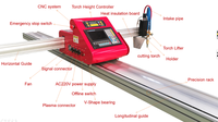 Machine de découpe plasma CNC portable 1-150 mm, machine de découpe MS-1530HDX, petite machine de découpe plasma CNC