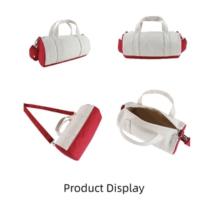 Bolsa de Lona Personalizada con Logotipo, Unisex, de un Solo Hombro, con Asa Suave, Cierre de Cremallera, Impermeable, 30L, Moderna, para Gimnasio, Baile y Viajes - Product Image 2