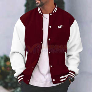 Veste de Baseball au Design Unique et de Qualité Supérieure pour Hommes, Nouveau Style d'Hiver, Veste de Baseball en Vente en Ligne - Product Image 2