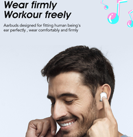 Headset Bluetooth Nirkabel, Headphone Ponsel T13 In-Ear Headset Nirkabel Kualitas Tinggi