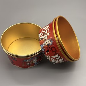 Bol à salade en papier kraft avec impression flexo personnalisée, feuille d'or intérieure, résistant à l'huile, biodégradable, jetable, pour emporter - Product Image 1