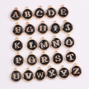 Alphabet A b c <span class=keywords><strong>d</strong></span> e f <span class=keywords><strong>g</strong></span> h i j <span class=keywords><strong>k</strong></span> l m amour charmes et pendentifs pour bijoux fabrication - Product Image 6