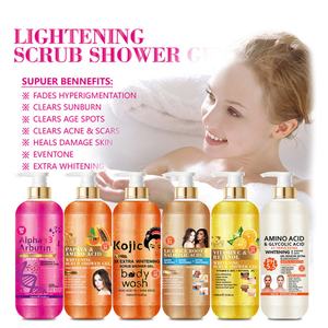 Gel de Ducha Exfoliante, Blanqueador e Hidratante de 1000 ml para el Cuidado de la Piel, Venta al por Mayor - Product Image 2