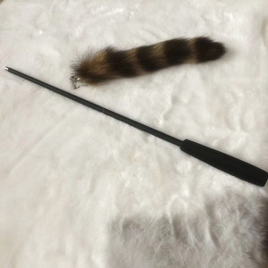 Giocattoli per gatti con vera <span class=keywords><strong>coda</strong></span> <span class=keywords><strong>di</strong></span> volpe e canna da pesca divertenti bambole per animali domestici accessori <span class=keywords><strong>di</strong></span> peluche per indumenti da tappezzeria per Auto direttamente dalla fabbrica - Product Image 3