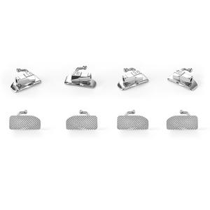 80 adet 1st Molar Bondable ortodontik tüpler Roth/Mbt 018/022 diş bukkal tüpler - Product Image 3