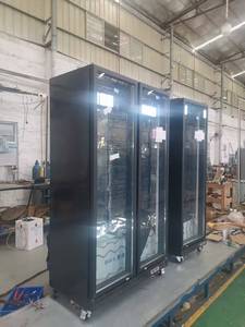 Séchoir à viande et fromage à double porte en acier inoxydable, anti-buée, sans givre, avec drainage automatique, étagères réglables et affichage numérique - Product Image 3