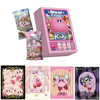 Mignon Anime Kirby Collection carte éternelle starlight rose poupées famille fête conseil bataille jeu cartes à jouer jouet pour cadeau d'anniversaire