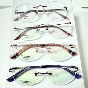 <span class=keywords><strong>Gafas</strong></span> sin montura ultraligeras <span class=keywords><strong>con</strong></span> forma de corazón para uso diario, varios estilos surtidos al por mayor para unisex - Product Image 4