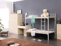 RW Nouveau design de lit capsule en métal double couche pour auberge de jeunesse Lit simple, double et triple superposé pour la maison et l'école