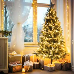 100/200/300LED наружные водонепроницаемые рождественские гирлянда прозрачные с 8 режимами IP65 пластиковые декоративные - Product Image 3