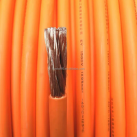 Großhandel Schweißbatteriekabel 1/0 2/0 4/0 Gauge AWG DC-Batteriekabel Blankes Kupfer-Elektrokabel