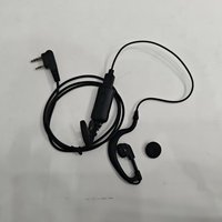 Écouteurs numériques à réduction de bruit AI, prise de type K, compatibles avec QS-K5, TH-UV8000D et autres talkies-walkies