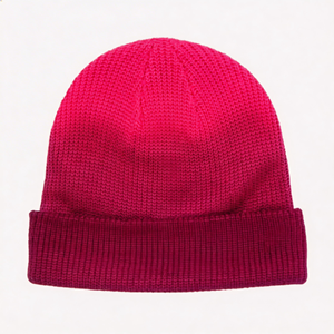 Gorro de Trabajo Unisex para Exteriores, Forrado con Forro Polar Térmico, de Spandex/Algodón, con Estampado por Sublimación, Gorro de Punto con Parche de Logotipo Personalizado, Estilo Invernal - Product Image 4