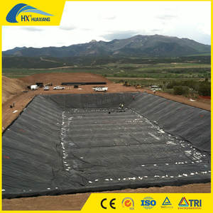 Réservoirs circulaires noirs 1.5mm Géomembrane HDPE pour étangs à poissons Tilapia à coût compétitif en Afrique du Sud - Product Image 2