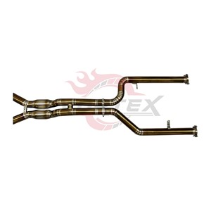 Échappement Valvetronic en alliage de titane poli miroir haute performance, soudé TIG, Vortex Universal, best-seller G80 M3 G81 G82 M4 - Product Image 5