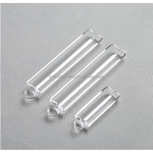 High Purity Quartz Boat With Hole 50x50x25mm For <b>Lab</b> Use - Product Image 5