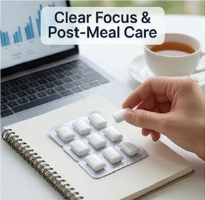 หมากฝรั่งไซลิทอลพรีเมียมแบบไม่มีน้ำตาล |   ผลิตภัณฑ์ดูแลฟันแบบธรรมชาติและน้ำยาปรับลมหายใจ |   ขายส่งจำนวนมากและรับผลิตแบบ OEM - Product Image 5