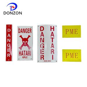 Donzon, PELIGRO <span class=keywords><strong>HATARI</strong></span>, Señal de advertencia de peligro - Product Image 3