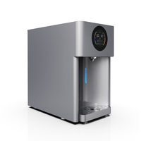 Distributeur d'eau riche en hydrogène de bureau à écran tactile avec fonctions d'eau chaude et froide instantanées pour la maison