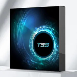 T95 4gb 64gb एंड्रॉयड 10 ओएस 10 बिट एचडीआर प्रदर्शन दोहरी वाईफ़ाई 100M लैन 6K HD t95 मीडिया प्लेयर एंड्रॉयड टीवी बॉक्स