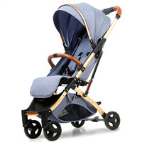 Poussette bébé portable pour avion, légère et pliable, 0-3 ans, 4 roues avec suspension, logo personnalisé, poussette de voyage pour bébé
