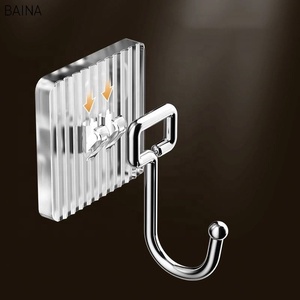 <span class=keywords><strong>Crochet</strong></span> de suspension polyvalent Porte-serviettes pour peignoir de salle de bain <span class=keywords><strong>Étagère</strong></span> de quincaillerie de cuisine - Product Image 2