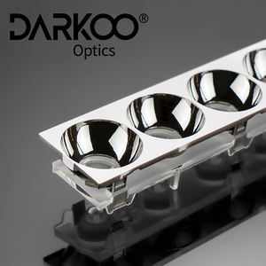 एल्यूमिनियम एलईडी लीनियर लाइट लेंस के साथ लीनियर रिफ्लेक्टर फ्रेस्नेल लेंस ऑप्टिक एलईडी लाइट लेंस लीनियर एलईडी लूवर्स लीनियर लेन - Product Image 5