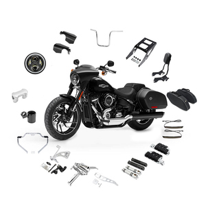 Kit de pièces de modification personnalisées pour moto Harley Davidson Softail SPORT GLIDE FLSB, solution complète pour la rénovation de Softail, accessoires pour moto - Product Image 1