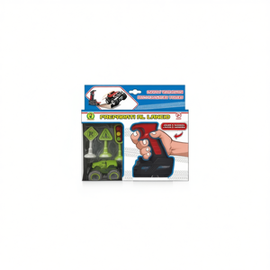 Jouet lanceur de monstres Spara avec camion monstre 26x25x7 cm en plastique à friction pour enfants de 3 ans et plus - Product Image 1