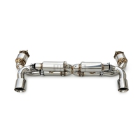 Système d'échappement à soupape haute performance en acier inoxydable pour Porsche 997 Cat Back Exhaust Valve Turbo 3.6T 2006-2012