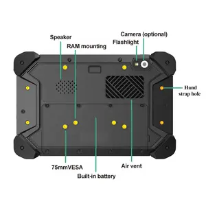 Tablet Pc Android 3rtablet Android VT-7 In-vehicle Cheap Rugged Tablet PC Built-in 5000mAh Battery