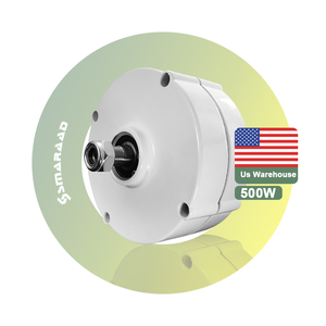 Livraison Gratuite Stock US Alternateur Magnétique Sans Engrenages 500W Triphasé 12V 24V pour Générateur Éolien et Hydraulique - Product Image 2