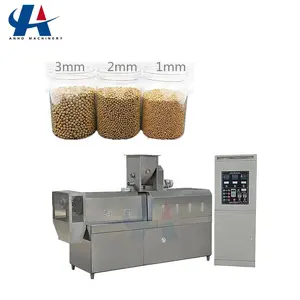 full production line dog cat extruder making pet feed food pellet make machine line