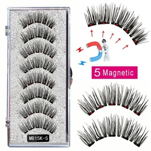 Vente Flash Transfrontalière : Kit de Cils Magnétiques 3D Semi-Faits Main Série MK Modèle CO-0810E Épaisseur 0.03mm pour Usage Quotidien - Product Image 6