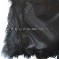 YR347 Style classique véritable manteau de fourrure d'agneau de mouton bouclé col rond veste d'hiver à manches longues