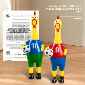 Juguete de Broma de Fútbol con Sonido de Pollo para Niños de 4 a 6 Años, de Plástico - Product Image 4