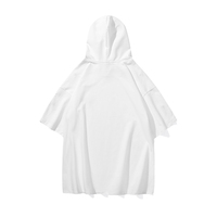 Chine usine hommes t-shirt à capuche à manches courtes t-shirt vêtements gratuits échantillons en gros 3d t-shirt pour hommes mots coton T-shirt