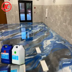 factory waterproof anti-slip epoxy resin 3d floor paint for home floor decoration