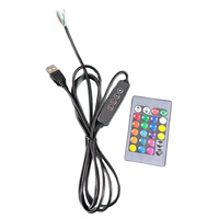 Interrupteur de commande d'éclairage LED néon avec télécommande infrarouge