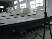 Grandsea Yeni 7m/23ft Fiberglas -700C Balıkçı Teknesi, Kanopi Kabinli, Benzinli Motorlu, Çoklu Su Kullanımı İçin Uygun