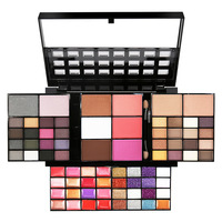 Trousse de Maquillage Professionnelle 74 Couleurs, Kit Cosmétiques avec Fards à Paupières, Brillant à Lèvres et Blush