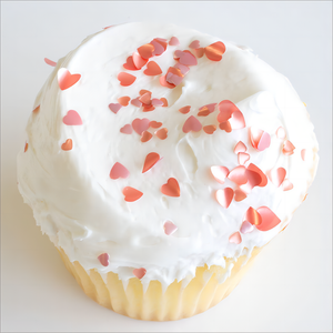 กรอบกรุบกรอบกินได้โรยโลหะแววหัวใจเลื่อมสําหรับเค้กทะเลทรายศิลปะคุกกี้บราวนี่ไอศกรีม - Product Image 6