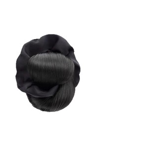 Perruque chignon pour femme avec pinces à cheveux, noire, chignon bas complet, coiffure HJ208 - Product Image 1