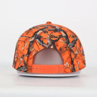 Gorra de Béisbol Vintage Personalizada de 5 Paneles Estilo Hip Hop con Estampado de Camuflaje por Sublimación, Logotipo Bordado en 3D, Ajustable, Transpirable e Impermeable para Exteriores