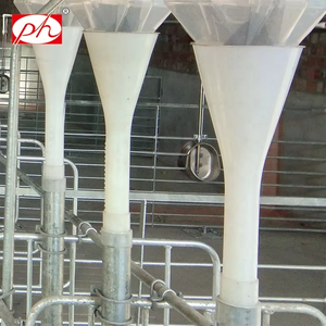 เครื่องจ่ายถ้วยอาหารอัตโนมัติทำจากสแตนเลสสองด้านพร้อมกล่องวัดสภาพใหม่สำหรับการเลี้ยงสัตว์ในฟาร์มเลี้ยงหมูแบบ8L - Product Image 4