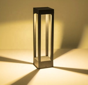 Offre Spéciale Promotion Carré Cour Paysage Lumière IP65 ÉTANCHE LED JARDIN Borne D'éclairage En Aluminium Extérieure Pelouse Lampe - Product Image 1