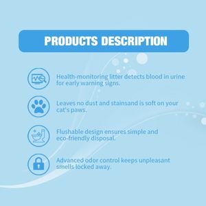 Litière pour chat en tofu de qualité supérieure, écologique, hautement absorbante, à agglomération rapide, 12 kg, livraison rapide - Product Image 2