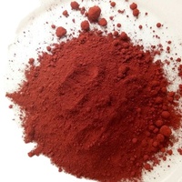 Pigment d'oxyde de fer inorganique rouge 110 120 130 180 190 ciment couleur brique sol béton brique antique avec eau de fonte