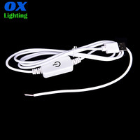 Bande LED tactile USB pour ruban, variateur, réglage de la luminosité, 5 v