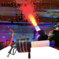 MINSENFX DMX RGB Hand Shooter LED CO2 Confetti Jet Gun pour DJ Bar Party Disco Discothèque